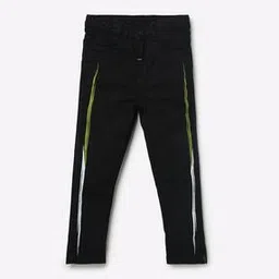 tales & stories Slim Fit Flat-Front Trousers-picture-16