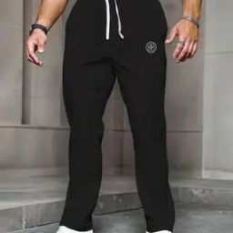 ausk Men Mid-Rise Straight Track Pants-picture-4