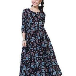 Paisley Print Flared Kurta-31