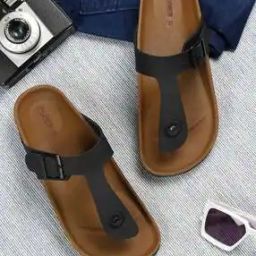 Men T-Strap Slip-On Sandals-13