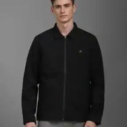 Men Regular Fit Biker Jacket-picture-11