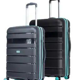 Men Set of 2 Trolley Bag with Number Lock-20