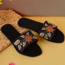 Women Embroidered Flip-Flops-image-13