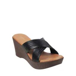 Criss-Cross Slip-On Wedges-19
