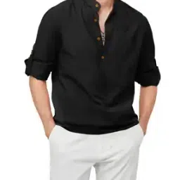Men Regular Fit Short Kurta-image-103