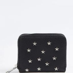 Women Star-Studded Zip-Around Wallet-image-2
