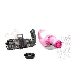 Set of Dolphine Gun with 8-Hole Gun Gatling Bubbles -27