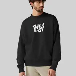 Men Regular Fit Typographic Print Sweatshirt-picture-15