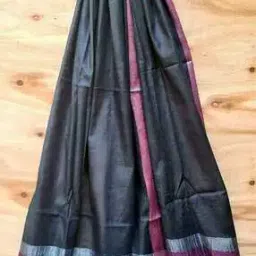 Handloom Woven Dupatta with Tassels-image-41