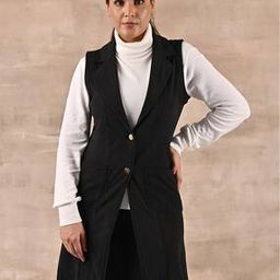 Women Monochrome Relaxed Fit Peacoat-image-82