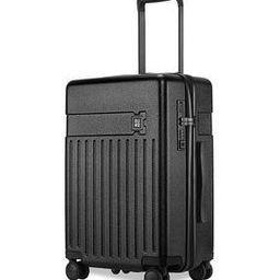 Men Striped Trolley Bags with TSA Lock-11