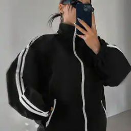 Women Relaxed Fit Track Jacket-image-78