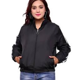 Women Relaxed Fit Track Jacket-image-84