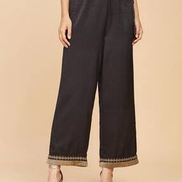 High-Rise Pants with Drawstring Waist-image-30