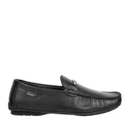 Round-Toe Loafers with Metal Accent-image-6