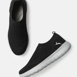 Knitted Slip-On Casual Shoes with Pull Tabs-image-14
