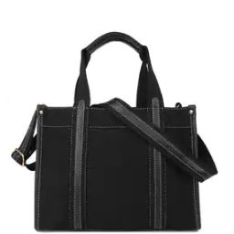 Women Tote Bag with Front Pocket & Detachable Strap-image-93
