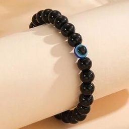 Men Evil Eye Beaded Bracelet-27
