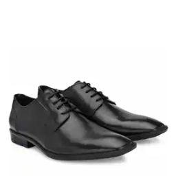Lace-Up Low-Top Heeled Oxfords-image-24