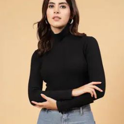 High-Neck Slim-Fit Top-picture-19