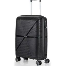 Striped Luggage Bag with Number Lock-image-29