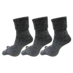 Pack of 3 Mid-Calf Length Everyday Socks-image-79