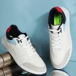 Men Colourblock Lace-Up Sneakers-image-94