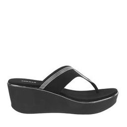 Women T-Strap Wedges with Metal Accent-30