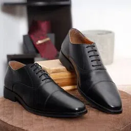louis stitch Men Square-Toe Lace-Up Shoes-picture-45