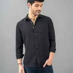 Men Popcorn Regular Fit Shirt-25