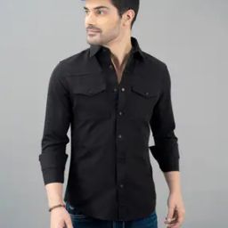 Men Solid Slim Fit Shirt-image-45