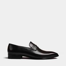 Slip-On Stacked Formal Shoes-image-13