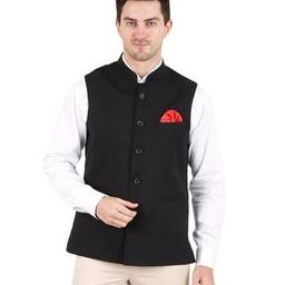 Nehru Jacket with Welt Pockets-picture-14
