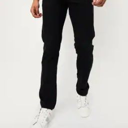 Men Straight Jeans with 5-Pocket Styling-image-46