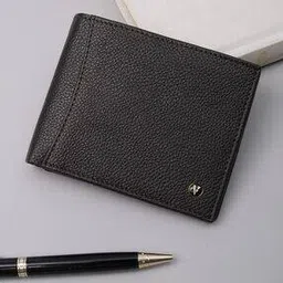 van heusen Men Bi-Fold Wallet with Metal Logo Accent-picture-32