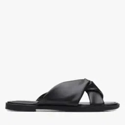 Criss-Cross Strap Flat Sandals-image-26