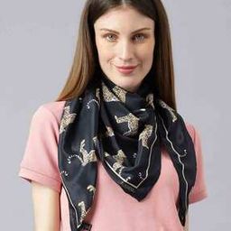 Graphic Print Scarf-image-5