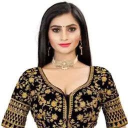 Women Emroidered Front-Open Blouse-image-40