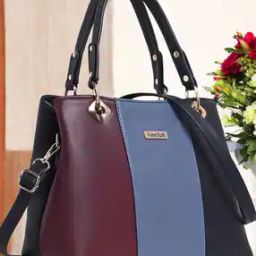 Women Colour-block Handbag-image-4