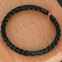 Men Braided Cuff Bracelet-37