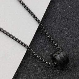  Men Round-Shaped Pendant with Chain-image-28