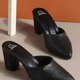 Women Pointed-Toe Chunky Heeled Sandals-21