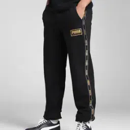 Mid Rise Straight Track Pants-image-38