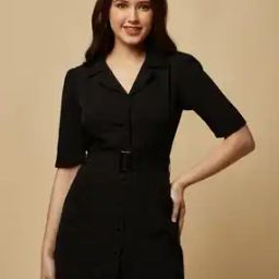 Shirt Dress with Belt-image-15