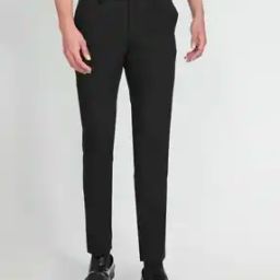 Mid-Rise Flat-Front Trousers-image-25