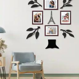 Set of 4 Tree Collage Photo Frames with Plaques-16