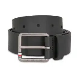 Logo Laser Print Leather Belt-image-90