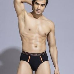 Pack of 2 Cotton Briefs with Contoured Crotch-image-2