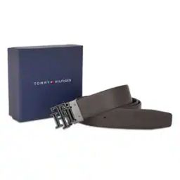 Textured Reversible Leather Belt-image-18