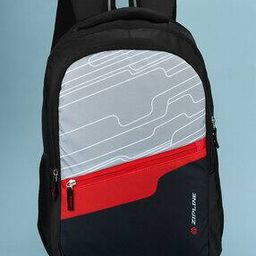 Colourblock Backpack with Adjustable Straps-picture-13